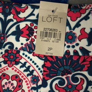 NWT Loft crop pants